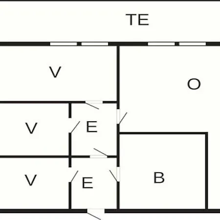 Сasa de vacaciones 5 Person In Laukvik-by Traum
