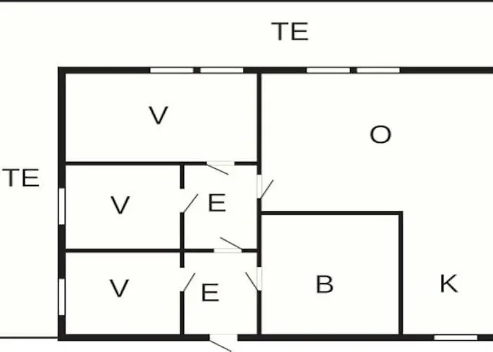בית נופש 5 Person In Laukvik-by Traum